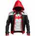 RED HOOD LEATHER JACKET & VEST BATMAN ARKHAM KNIGHT GAME COSTUME