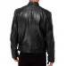 Mens Retro Leather Jacket Motorcycle Stand Collar Biker Coat Zip Up Outwear Tops