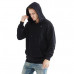 Plus Outdoor Electric USB Heating Sweaters Hoodies Men Winter Warm Heated Jacket