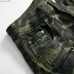 New Men's Camouflage Slim Fit Jeans Stretch Straight Denim Pants Biker Trousers