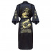 Kimono Bathrobe Gown Home Clothing Men Embroidery Robe Sleepwear Loose Nightwear