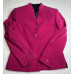 Women’s Dress Suit- Jacket w/ Skirt, Size 4, Fuscia and Black