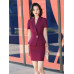 2023 Summer Two Piece Set Women Suits Short Sleeve Blazer And Mini Skirt Fashion