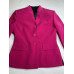 Women’s Dress Suit- Jacket w/ Skirt, Size 4, Fuscia and Black