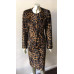 Couture Animal Print Leopard Faux Fur 2 Piece Jacket Formal Party Skirt Suit 8