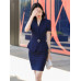 2023 Summer Two Piece Set Women Suits Short Sleeve Blazer And Mini Skirt Fashion