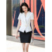 2023 Summer Two Piece Set Women Suits Short Sleeve Blazer And Mini Skirt Fashion