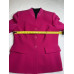 Women’s Dress Suit- Jacket w/ Skirt, Size 4, Fuscia and Black