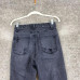 Unbranded Skinny Jeans Juniors Size 7 Black Rinse Wash Mid Rise Distressed