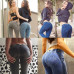 Low Waist Sexy Women Pencil Pants Slim Skinny Stretchy Hip Push Up Leggings